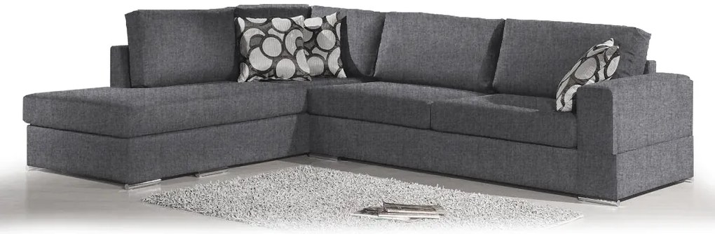 Ъгъл диван Must-Right-275φ 210β-Gray