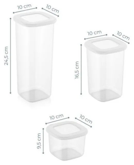 Кутии в комплект 18 бр. за храна Fresco – Hermia