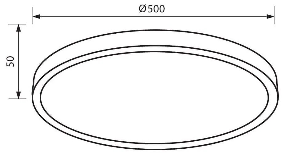 LED ПЛАФОНИЕРА 35W 3000-6400К