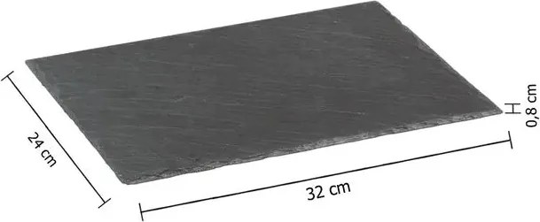 Съд за сервиране от шисти Secret de Gourmet, 24x32см