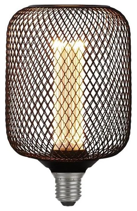Searchlight 26002BK - LED декоративна крушка WIRE MESH E27/4,5W/230V 2700K