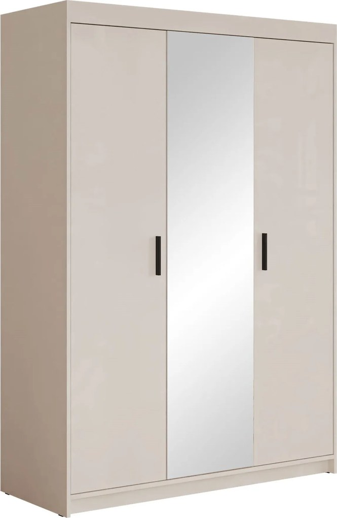 Гардероб три врати Elena 3D-С огледало