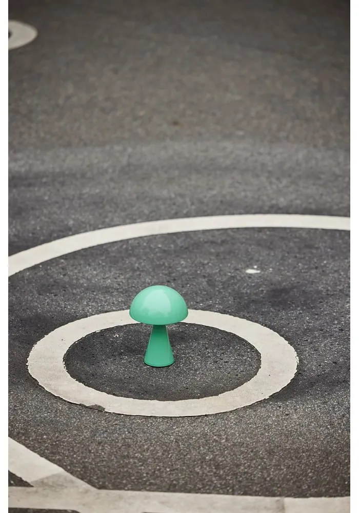 LED затъмняваща се настолна лампа в цвят мента (височина 20 cm) Mush – Hübsch