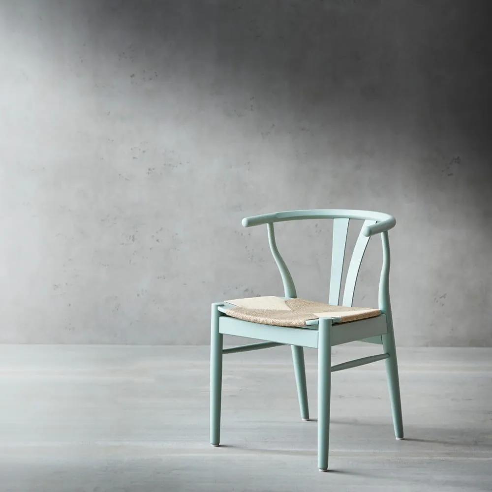 Светлозелен трапезен стол от букова дървесина Findahl от Hammel Freja - Hammel Furniture