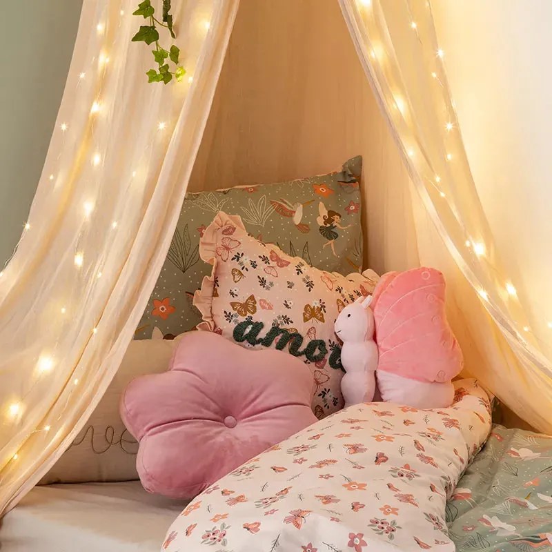 Детска възглавница atmosphera Gauze, 50x30 cm - Бял