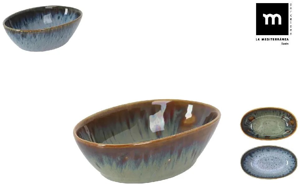 Сет купа LA MEDITERRANEA Itchy, 14х9х4 cm, Порцелан, 2бр