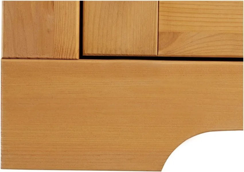 Витрина от масивен бор в естествен цвят 95x35 cm Lisa – Støraa