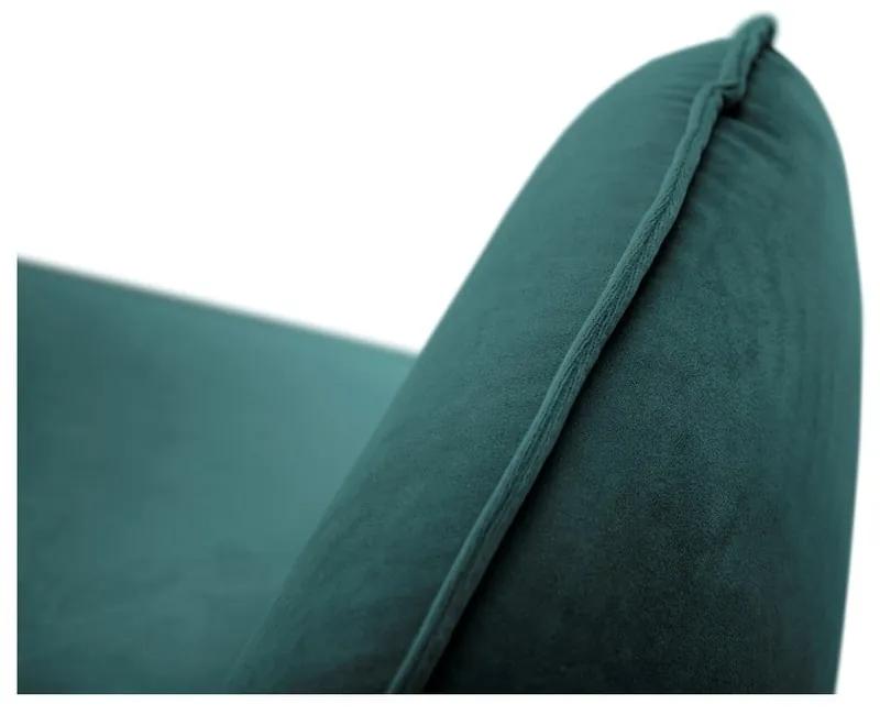 Кресло от петролнозелено кадифе Vienna - Cosmopolitan Design