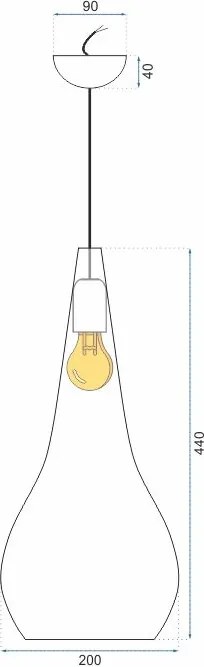 Пендел Loft Gold APP378-1CP
