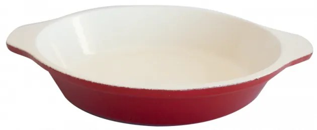 Чугунена шола кръгла с керамично покритие ф24см (LQ 8604)