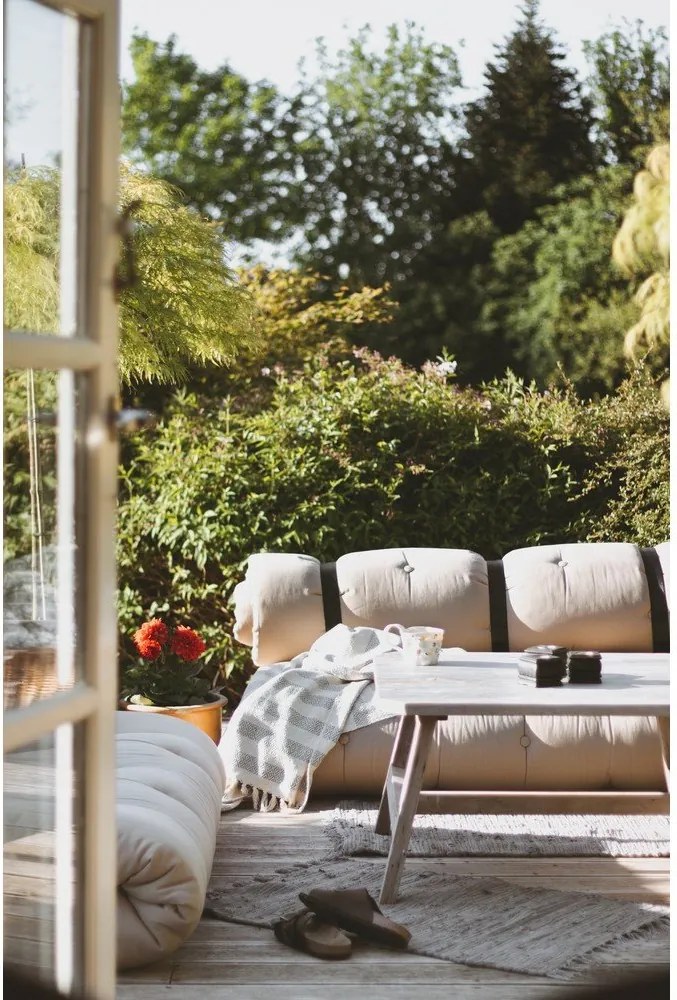 Design OUT™ Тъмно сив диван за открито Buckle Up - Karup Design