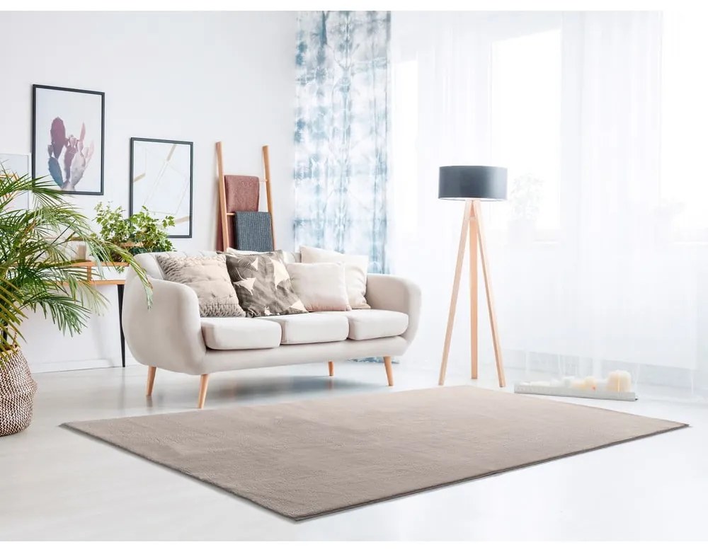 Светлосив килим 140x200 cm Loft - Universal