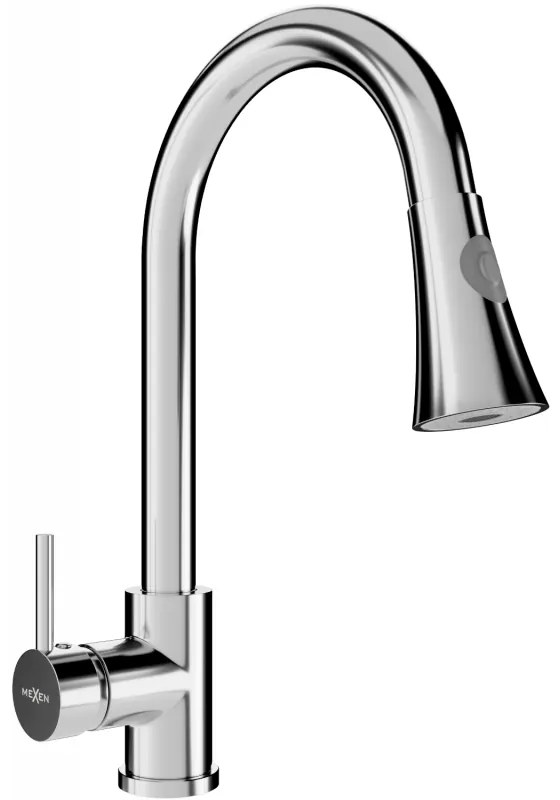 Mexen Elia кухненски смесител, хром - 670101-00