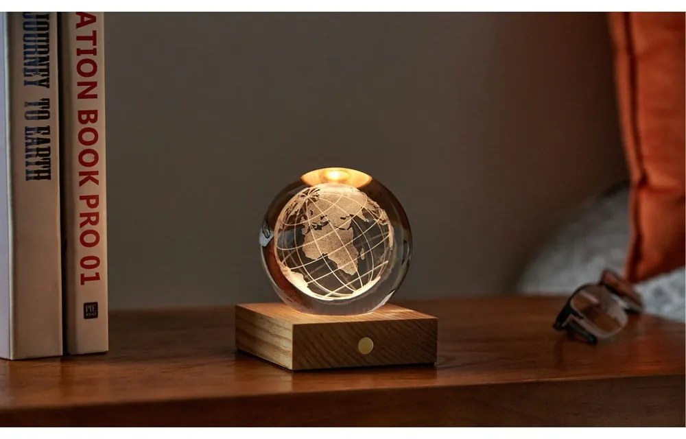 Тъмнокафява светлинна декорация с USB Amber – Gingko