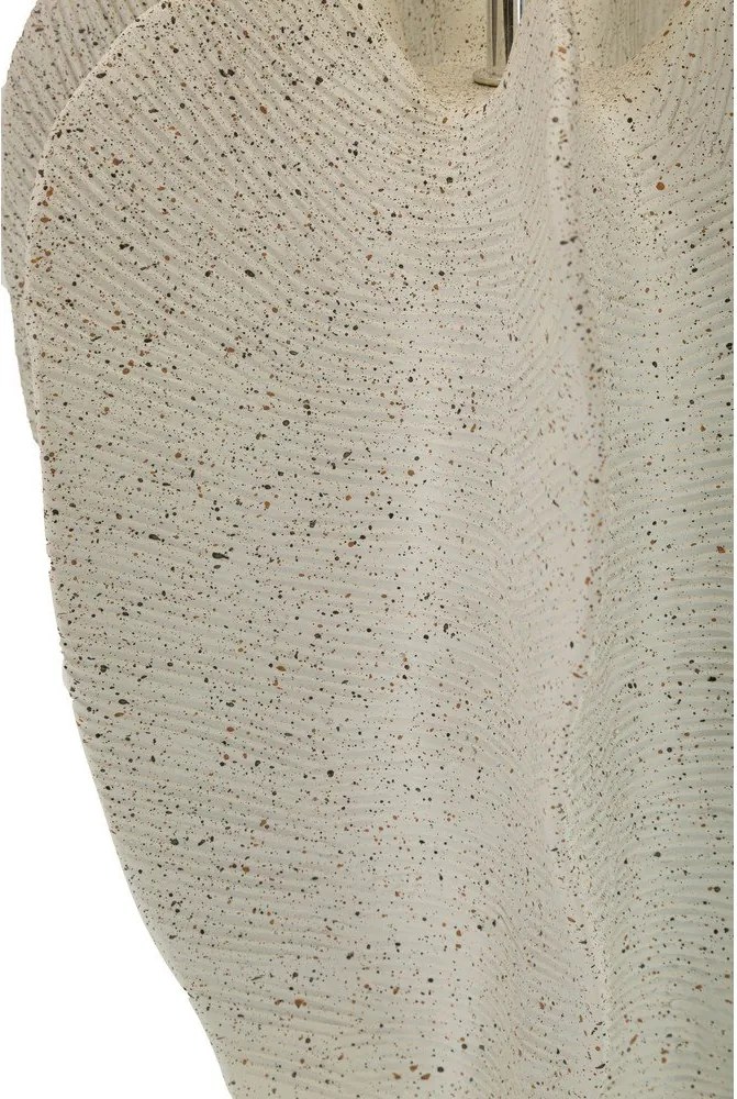 Кремава настолна лампа с текстилен абажур (височина 63 cm) Ester – Mauro Ferretti