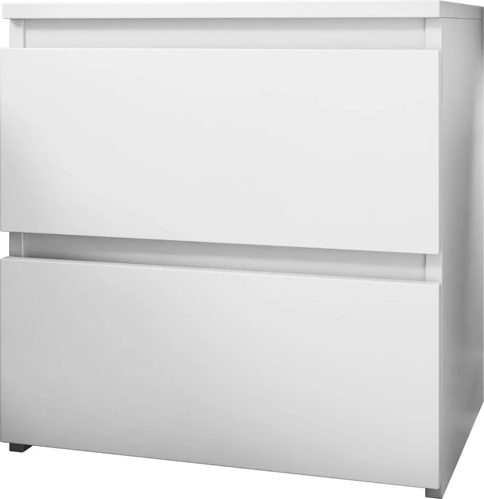 Нощно шкафче Malwa II-White