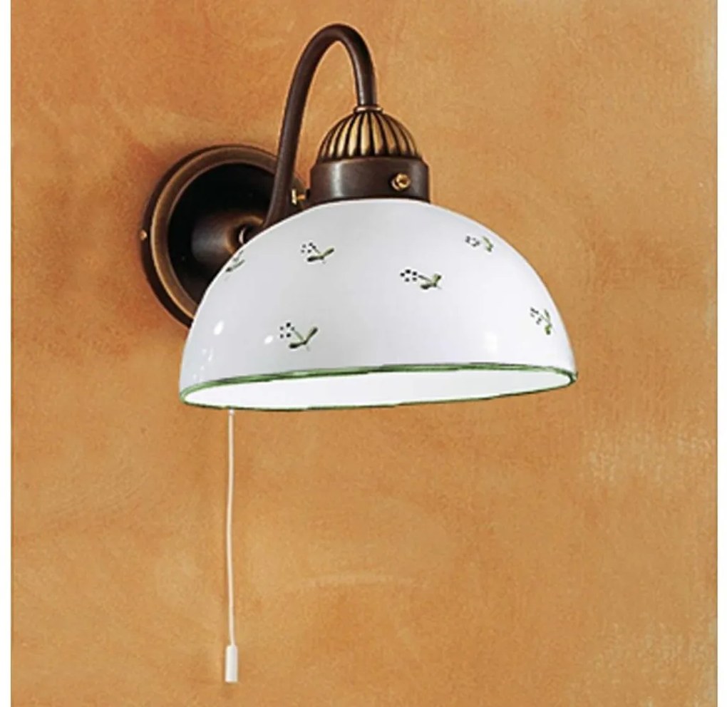 Kolarz 731.61.20 - Аплик NONNA 1xE27/75W/230V зелен