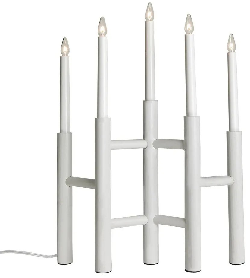 Бяла коледна светлинна украса Cassiopeia – Markslöjd