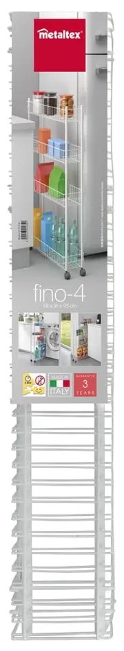 Мобилен стелаж Fino - Metaltex