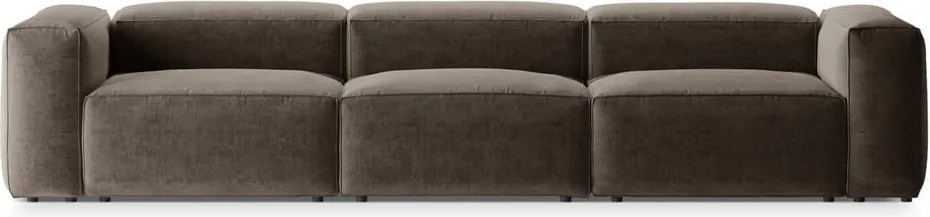 Кафяв диван 364 cm Bergamo – Cosmopolitan Design