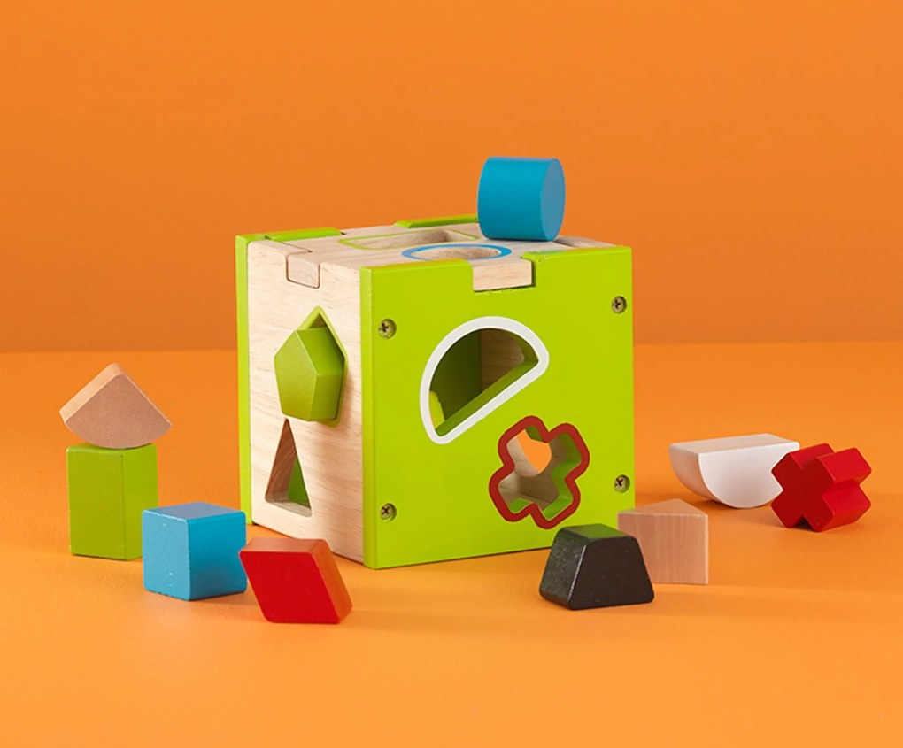 Кубче KidKraft Shape Sorting