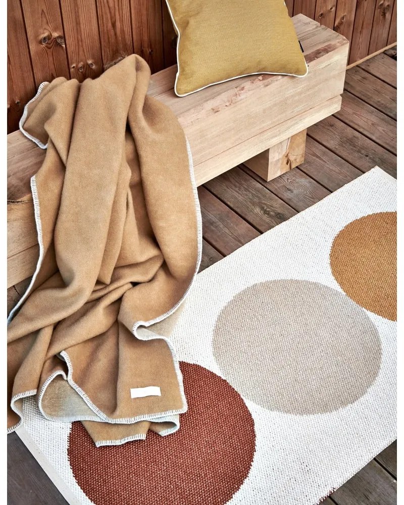 Възглавница за открито 44x44 cm Sunny Amber – Pappelina