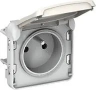 Legrand Контакт за вграждане френски стандарт IP55 цвят Бял Plexo  - 069621