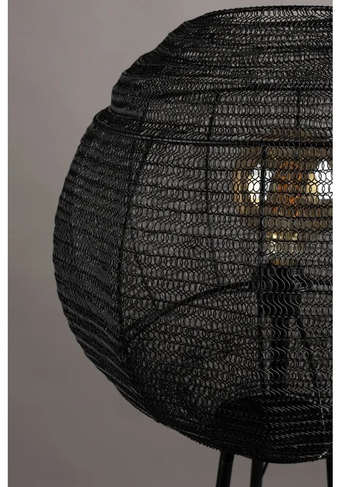 Черна подова лампа Meezan - Dutchbone