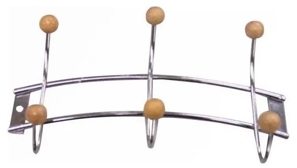 Стенно закачалка 11,5x21 см, хром с блясък