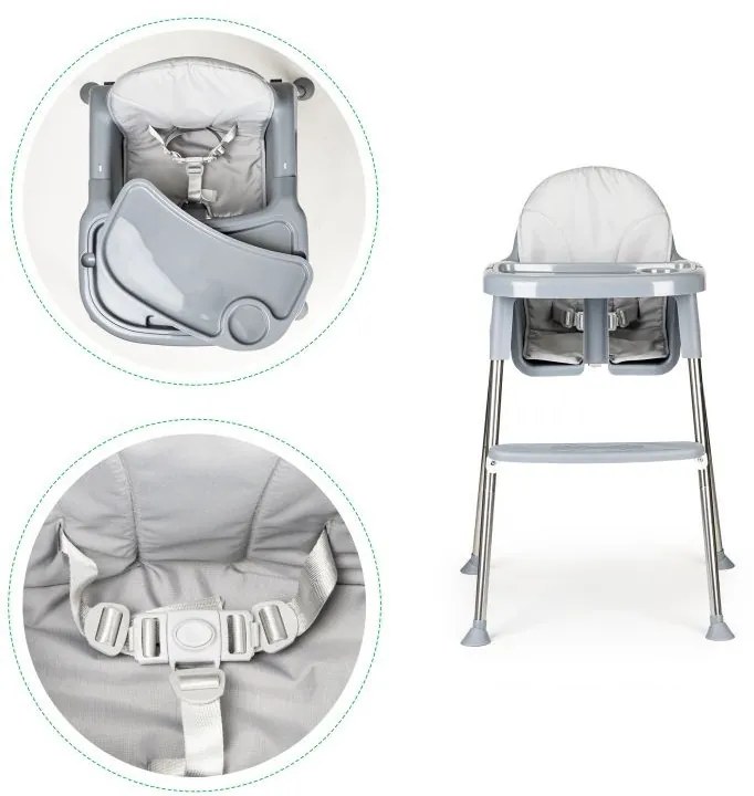 Столче за хранене 2в1