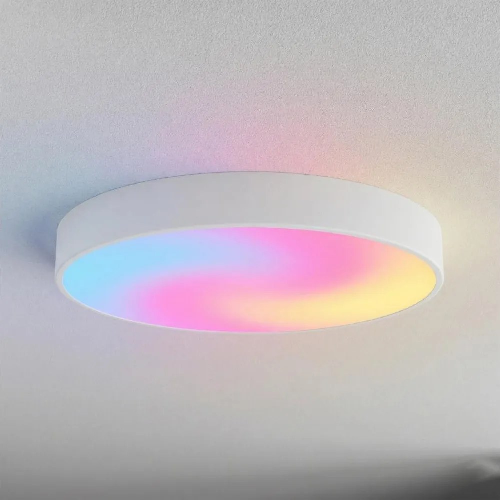 Brilagi - LED RGBW димируемо таванно осветително тяло CLARE 5xE27/9W/230V Wi-Fi бяло