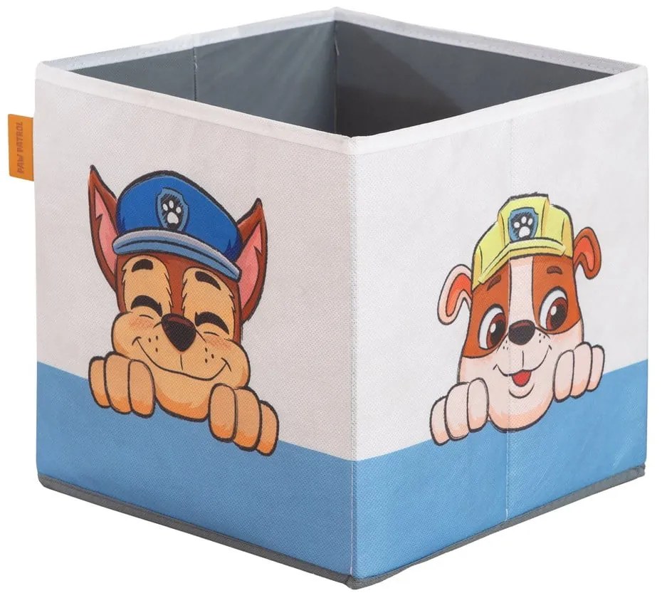 Текстилни детски органайзери за играчки в комплект 2 бр. 27x27x27 cm Paw Patrol – Roba