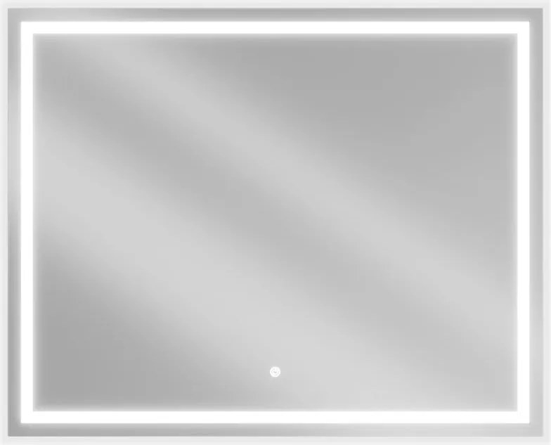 Mexen Miko осветено огледало за баня 100 x 80 см, LED 6000K, против замъгляване - 9819-100-080-611-00