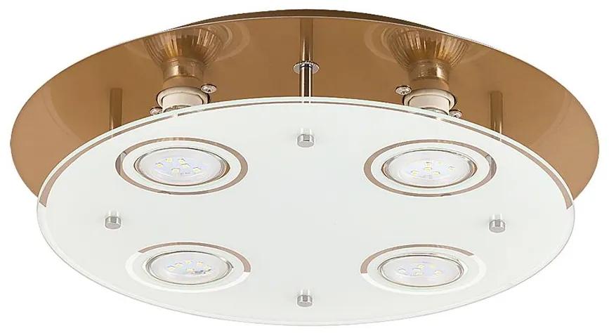 Rabalux 2255 - LED Лампа за таван NAOMI 4xGU10/5W/230V кръг