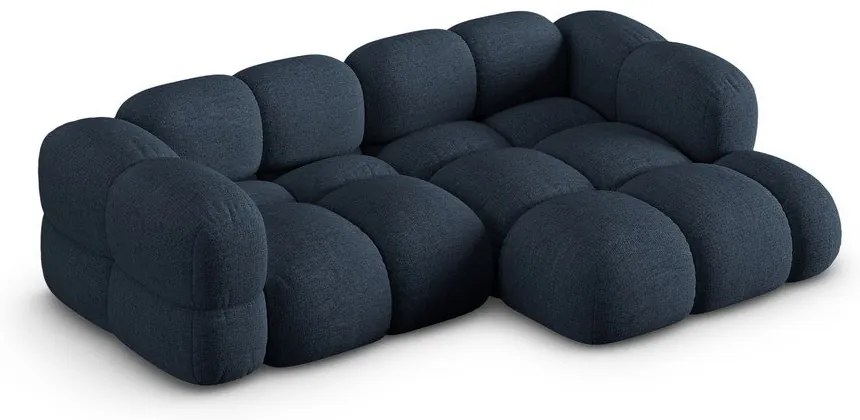 Тъмносин ъглов диван (десен ъгъл) Loretto – Cosmopolitan Design