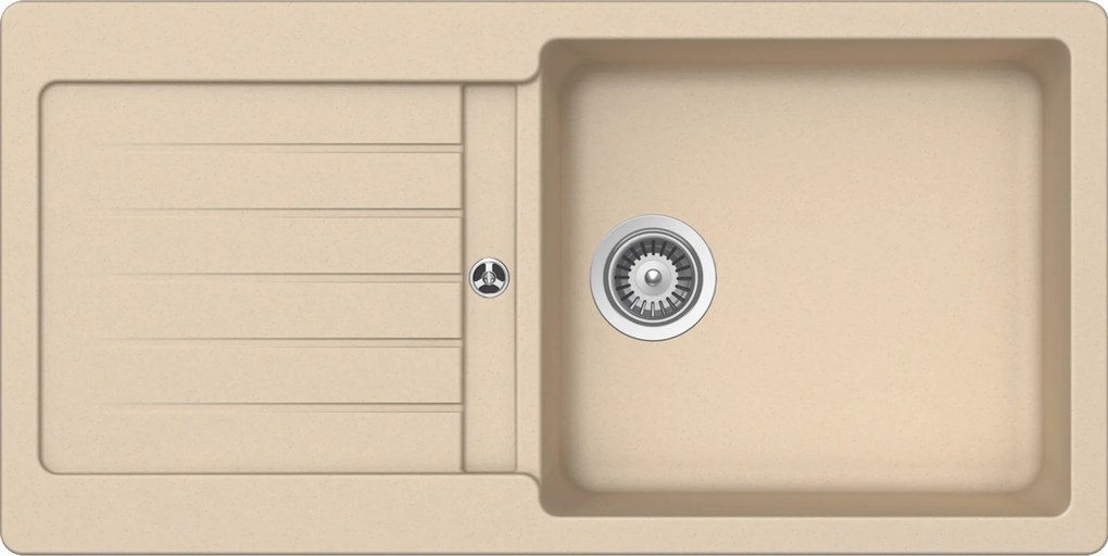 Schock TYPOS D100L Композитна мивка за вграждане