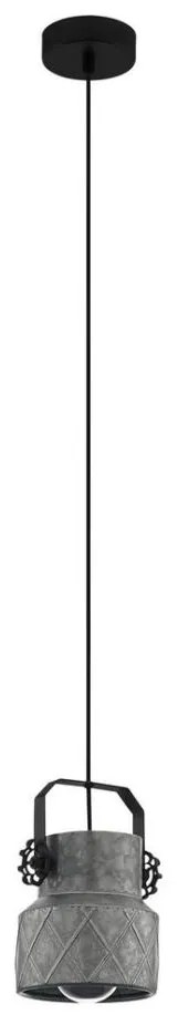 Eglo 39854 - Висяща лампа на кабел HILCOTT 1xE27/40W/230V