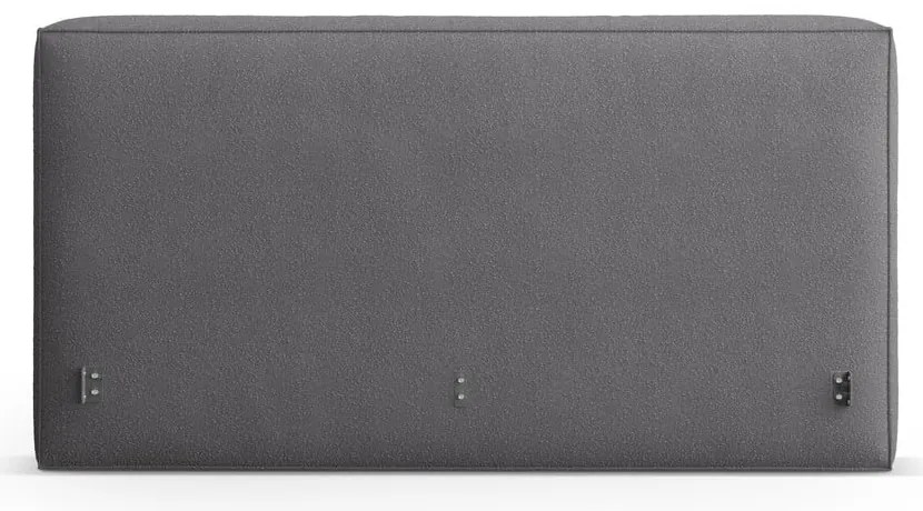 Тъмносива тапицирана табла за легло 229x100 cm Olivia – Micadoni