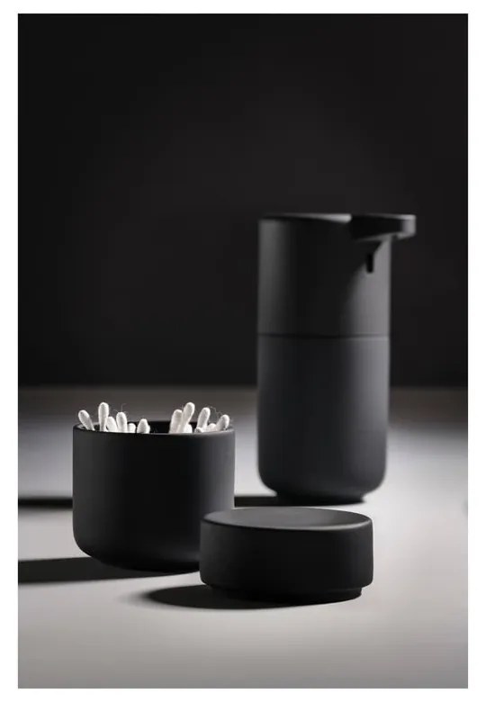 Черен каменоделски организатор за баня Ume - Zone