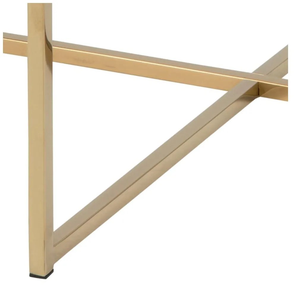 Бяла кръгла маса за кафе ø 80 cm Alisma - Actona