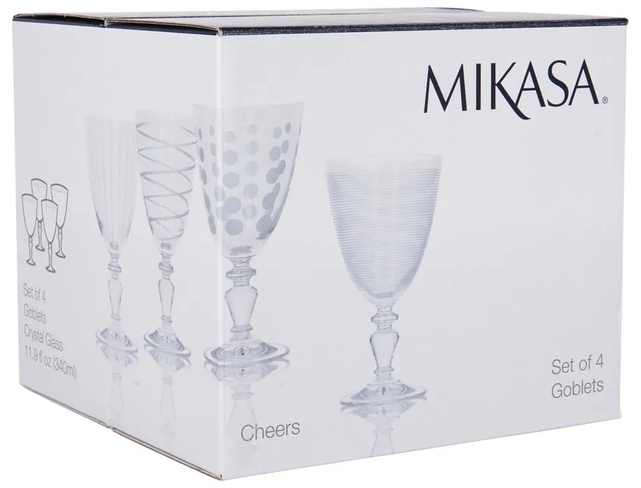 Коктейлни чаши в комплект от 4 чаши 340 ml Cheers - Mikasa