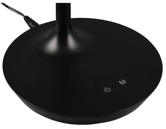 Черна настолна LED лампа (височина 38 cm) Toro - Trio