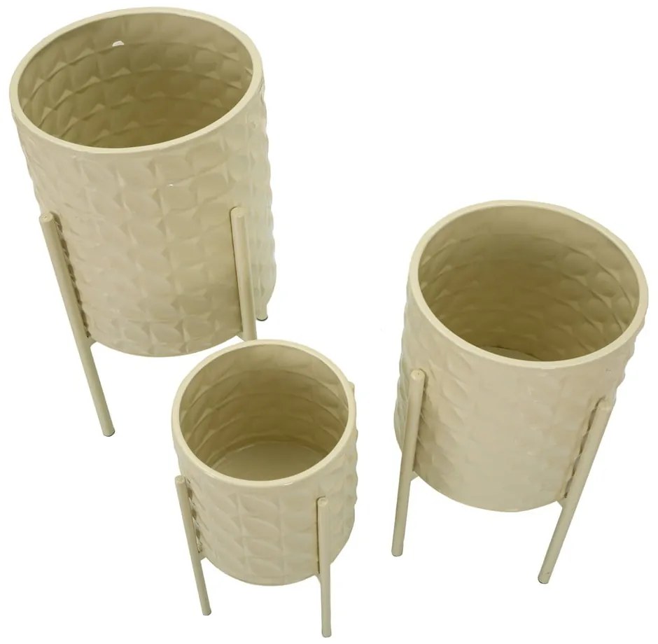 Метални покрития за кашпи в комплект от 3 бр. ø 36 cm Betsy – Mauro Ferretti