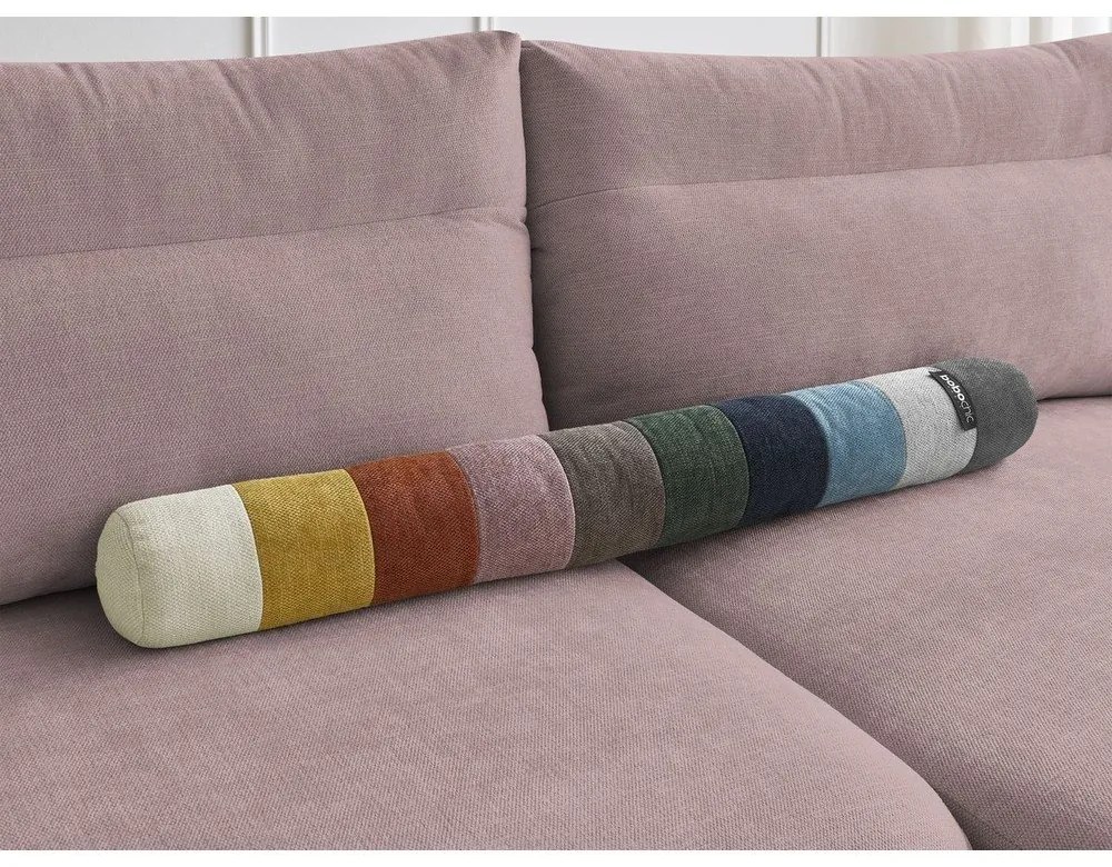 Светлорозов ъглов диван Aden – Bobochic Paris