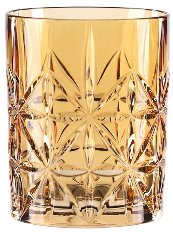 Оранжева кристална чаша за уиски Amber, 345 ml Highland - Nachtmann