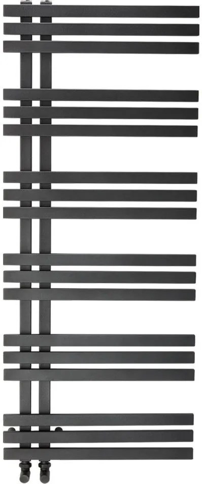Релса за кърпи с отопление Vivo-Черен