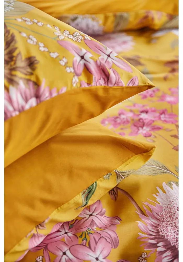 Двойно спално бельо от памучен сатен 160 x 200 cm Blossom - Bonami Selection