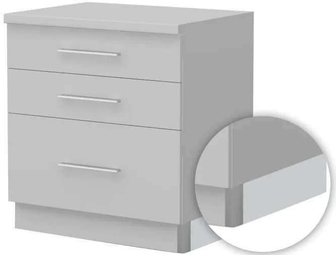 Кухненски страничен цокъл JL Universal SB-White glossy