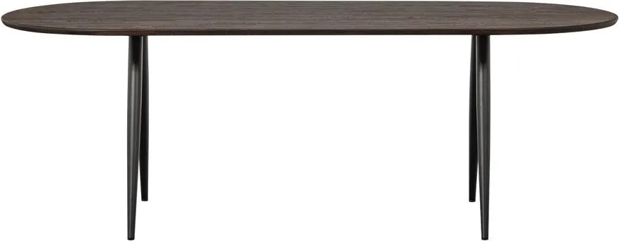 Трапезна маса с дъбова дървена плоскост 90x220 cm Tablo – WOOOD