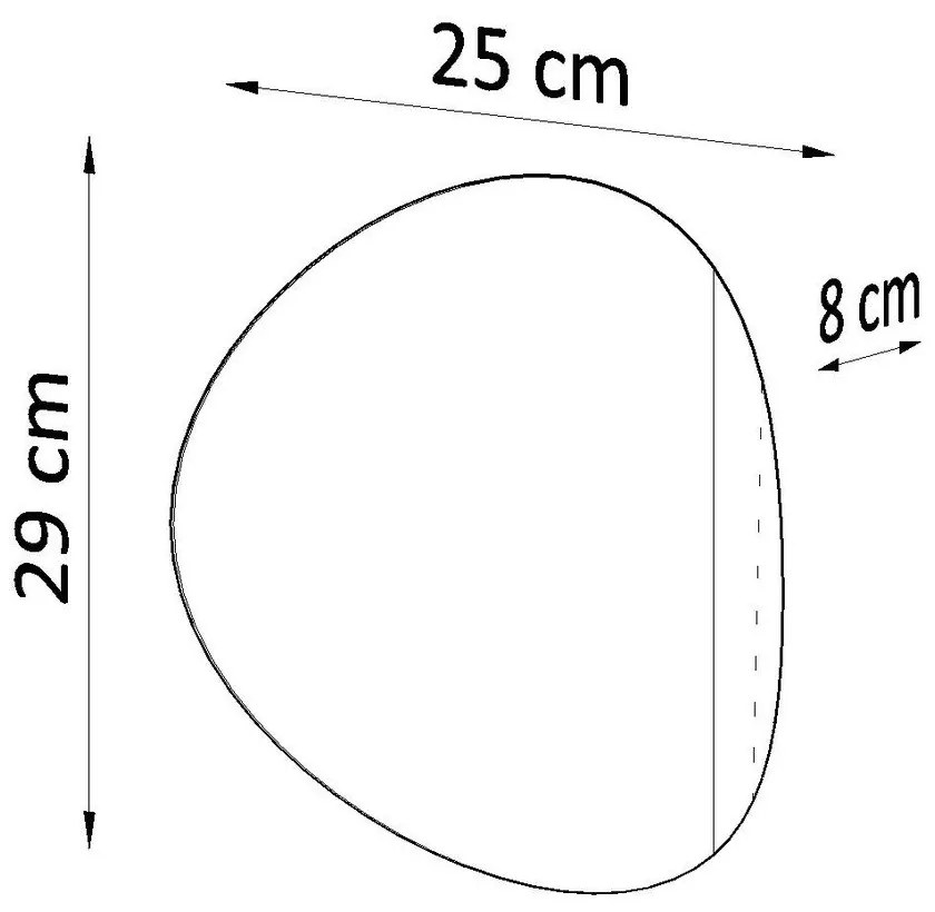 Черна стенна лампа Junker - Sollux